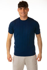 MAGLIA T-SHIRT UOMO  BLU 18105 80 FERRANTE
